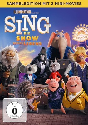 Sing - Die Show deines Lebens (mit 2 Mini-Movies) | 1DVD | FSK 0 | NEU+OVP