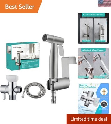 Versatile Bathroom Bidet Attachment with Leak-Proof Design for Easy Installation