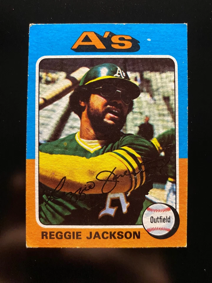 OAKLAND A's 1975 Topps Team Set! (39 cartas) Reggie, 7 playoffs, vida, bagre, rollie Foto 2 de 4