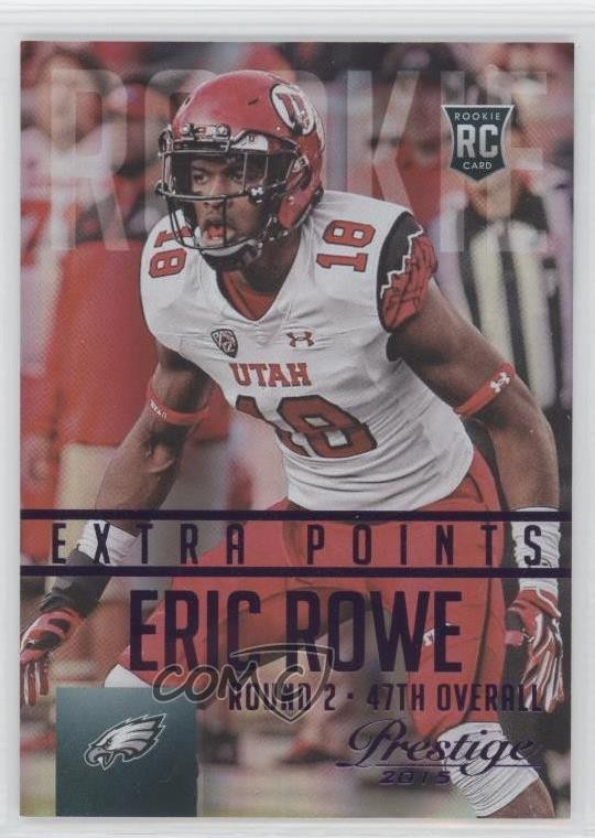 2015 Panini Prestige Extra Points Purple 7/100 Eric Rowe #239 Rookie RC 0f8