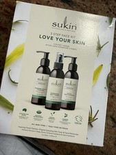 Sukin 3 Step Face Kit Love Your Skin NIP (11B...