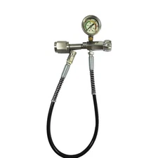 PCP Air Rifle Charging Valve Adapter Paintball PCP SCBA Air Fill Station w/ Hose