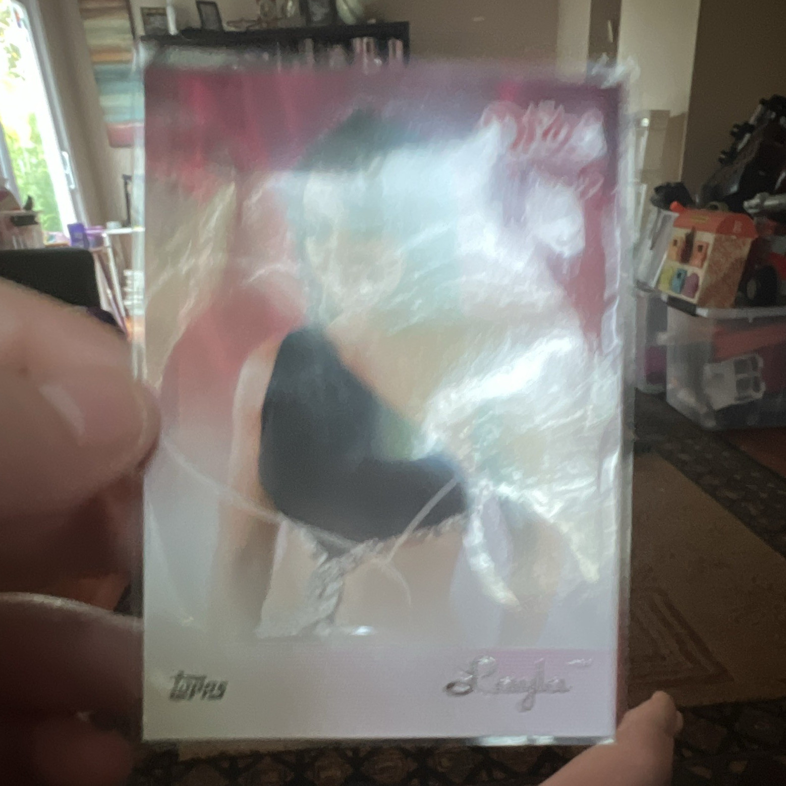 Topps 2012 WWE Divas Class of 2012 Layla Trading Card Serial Numbered 9/10