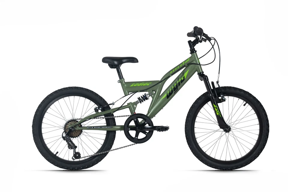 VTT Enfant Tout Suspendu 24'' Zodiac 18 Vit. V-Brakes TC 38 cm KS Cycling M315K - Photo 3/4