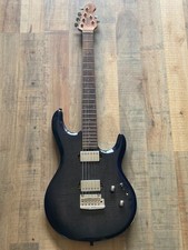 Sterling by Music Man Luke 100 SLLK100BLB Blueberry Burst Flame Maple Top
