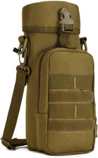Borsa per Borraccia Molle Militare Tattico Borsa Tracolla Porta Bottiglia Custod