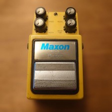 Maxon FL-9 Flanger Black Label Made in Japan 1980s Working Condition