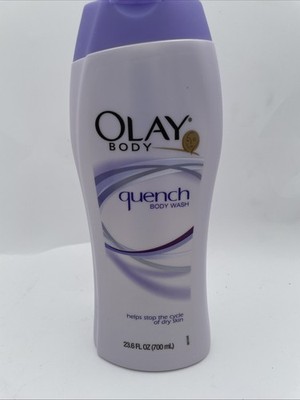New Olay Body Quench Body Wash 23.6 Fl Oz AUTHENTIC Hard TO Find Large Size!