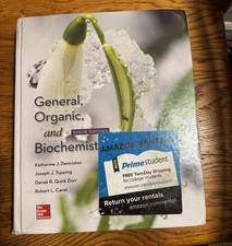 General, Organic, and Biochemistry Textbook D...