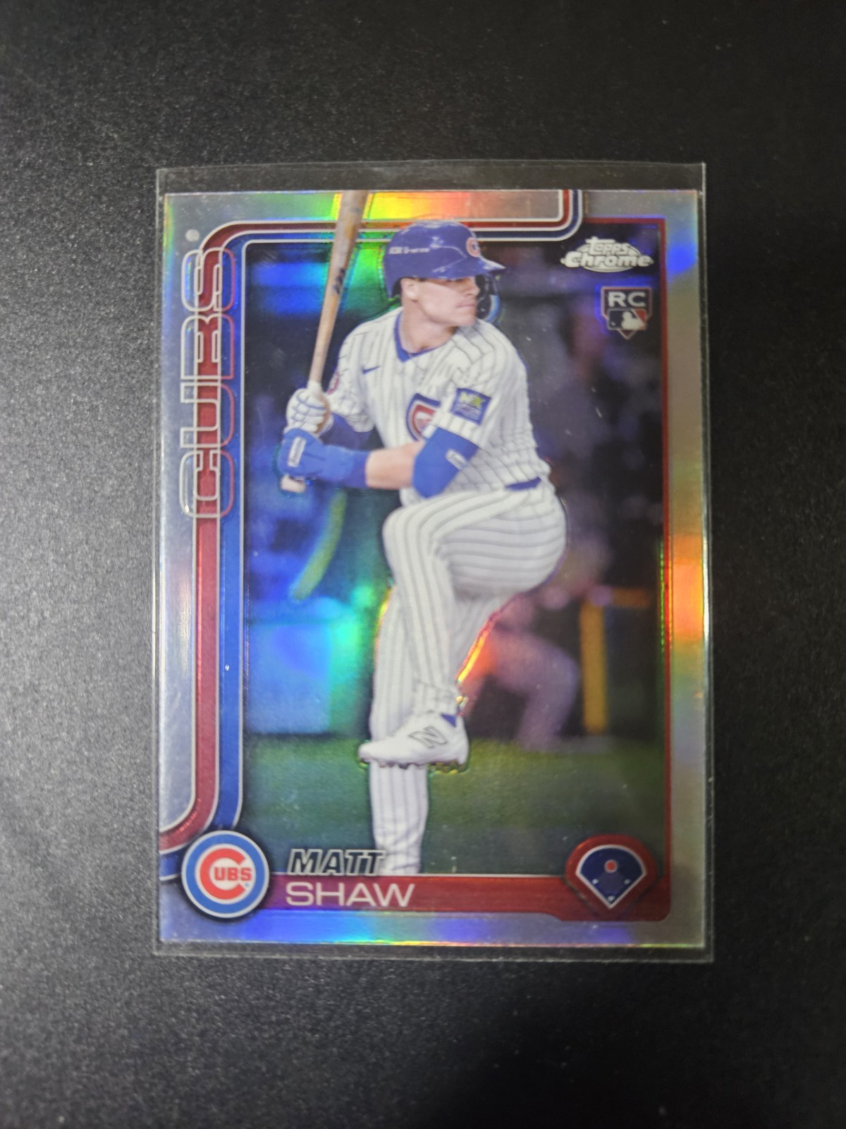 2025 Topps Chrome - Matt Shaw #219 Refractor (RC)
