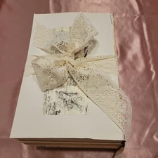 4 Very Shabby Books For Staging Shelf Decor - Wrapped In Lace Ribbon