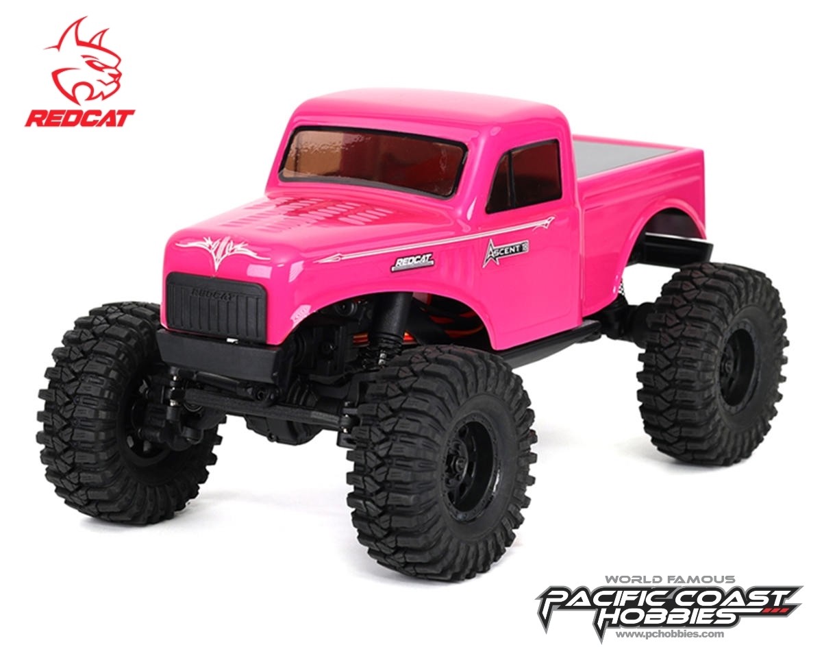 Redcat Ascent-18 1/18 4WD RTR Brushed Rock Crawler (Pink) | eBay