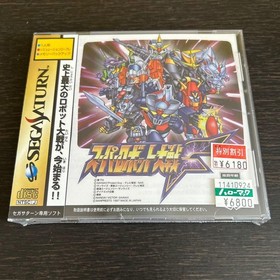Super Robot Wars F Sega Saturn Software Purchase Limited Bonus Card Book Set