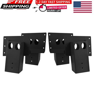 Elevator Bracket, Deer Stand Brackets 4X4, Deer Blind Bracket with Powder Coatin