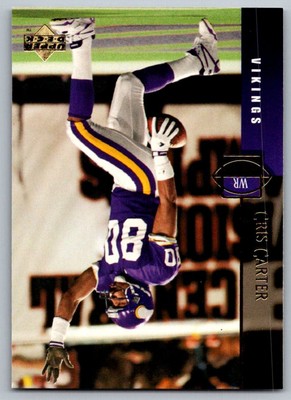1993 Classic TONX Cris Carter Minnesota Vikings #22