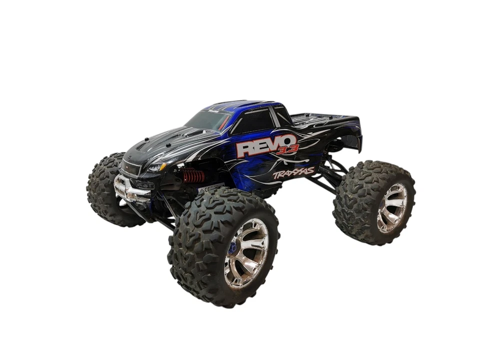 Camión de radiocontrol Traxxas Revo 3.3 chasis deslizante 1/10 Nitro *bajo uso* Foto 2 de 4