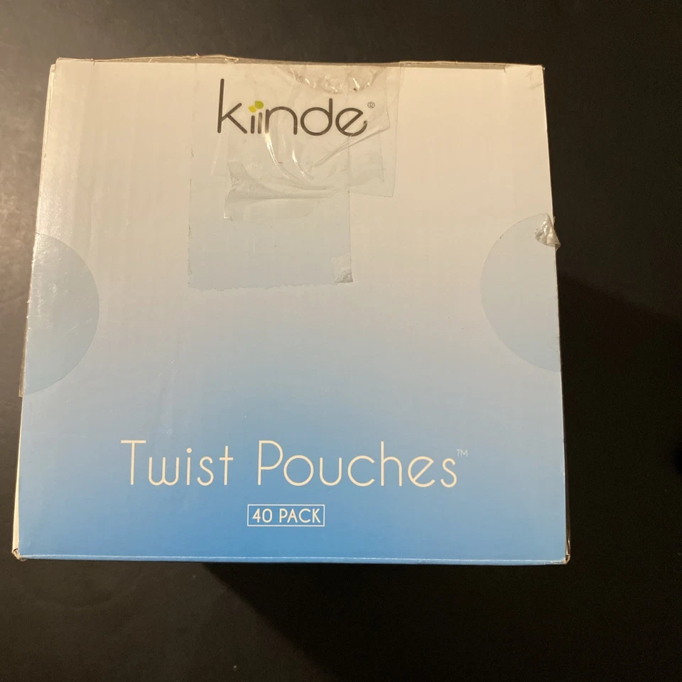 Bolsas de almacenamiento de leche materna de alimentación directa Kiinde Twist Pouch, 6 oz 40 quilates Foto 2 de 4