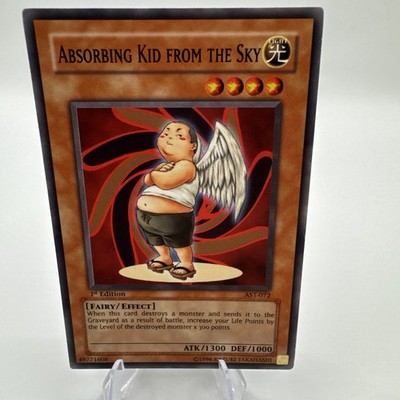Yu-Gi-Oh! Absorbing Kid from the Sky AST-072 1st Edition NM Yugioh Near Mint TCG