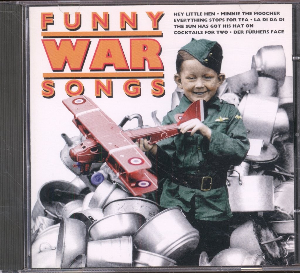 Various Artists Funny War Songs CD UK K-Tel 1995 ECD3149