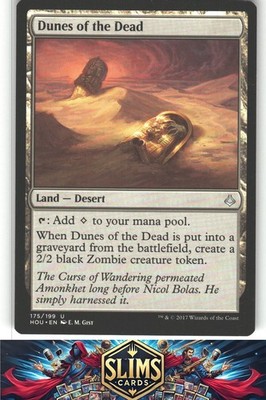 Dunes of the Dead - Hour of Devastation - MTG - Uncommon - #175 - NM
