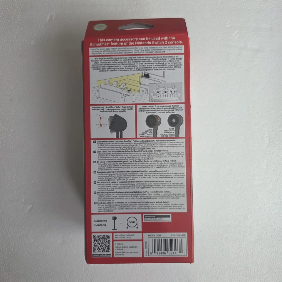 Genuine Official Nintendo Switch 2 Camera Boxed and New R.R.P £49.99 - Image 3 of 4