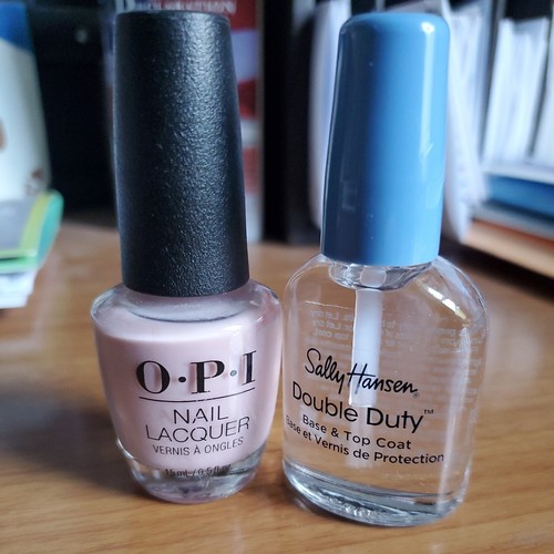 ๐
DOUBLE OFFER ๐
Sally Hansen Base & Top Coat + bonus OPI Nail Lacquer