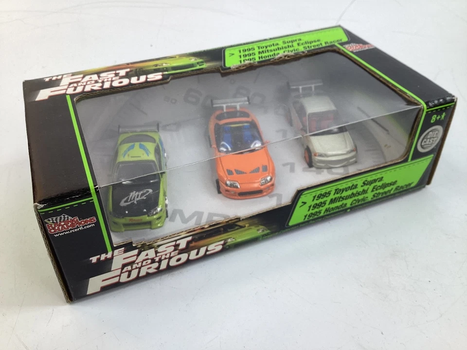 9 Racing Champions 1:64 Fast & Furious Diecast 3 PACKS (I1) - Image 2 of 4
