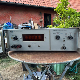 Hewlett Packard Digitalvoltmeter HP 3440A mit 3444A DC Multi Function Unit