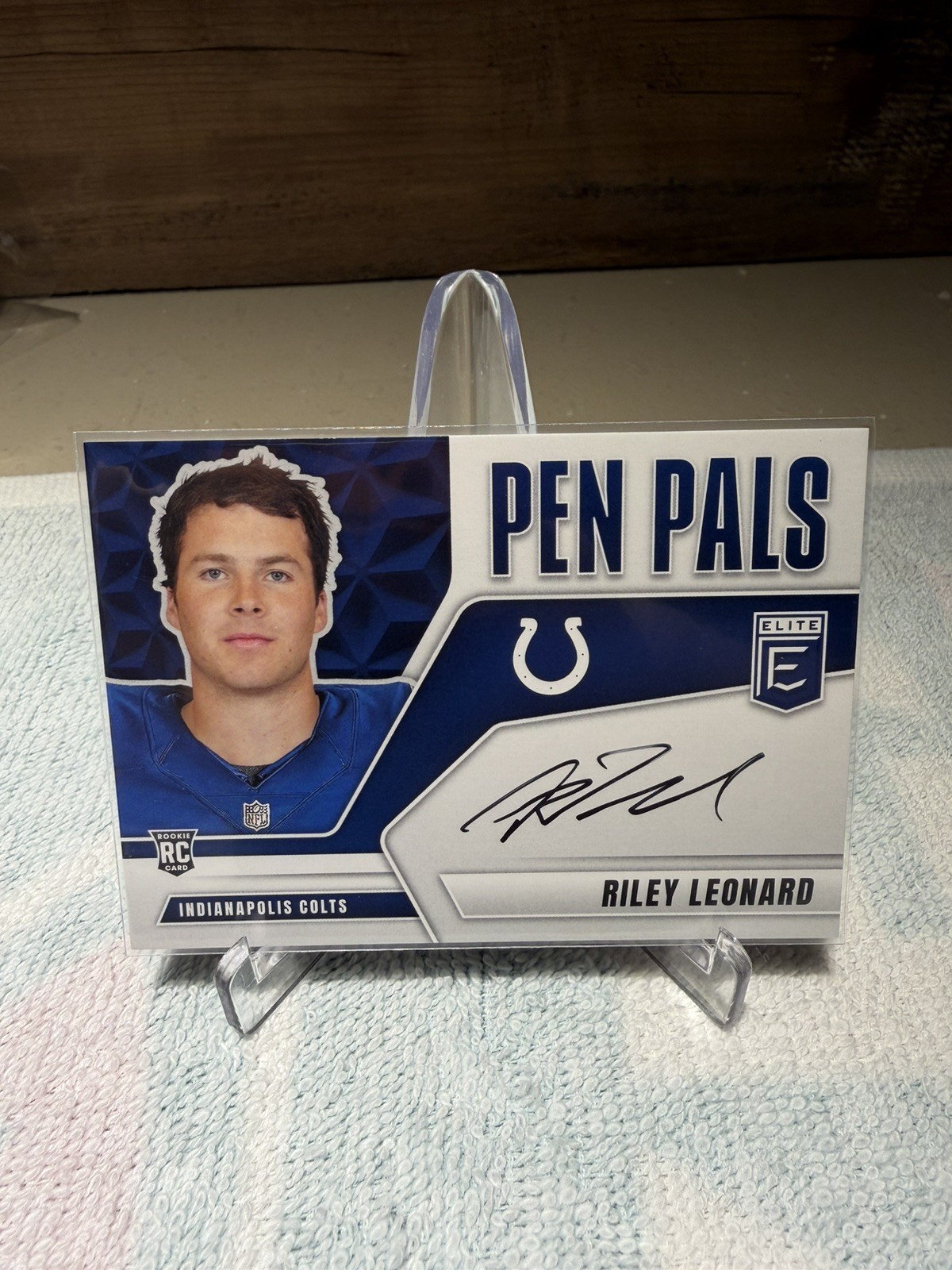2025 Panini Donruss Elite Riley Leonard Pen Pals RC Auto #PP-RIL