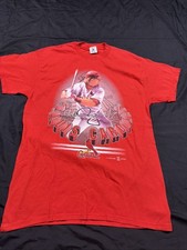 NWT VTG St Louis Cardinals Shirt Mens L MLB Baseball Mark McGwire USA 90s 1999