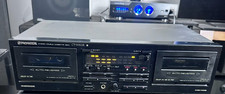 Pioneer CTW501R Stereo Double Cassette Deck Auto Reverse Dolby HX Pro Tested
