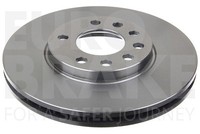 Eurobrake 2X Bremsscheibe Ø280Mm BelüFtet FüR Opel Meriva Astra H 1.4 1.6
