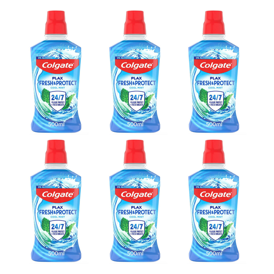 Colgate Plax Cool Mint Mouthwash 500ml - Image 9