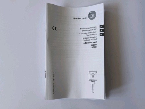 IFM Si5000 SID10ABBFPKG US Efector 300 Flow Monitor Switch - Picture 4 of 16