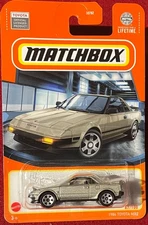 MATCHBOX 1984 TOYOTA MR2 SILVER 67/100. SEE COMBINED OFFERS!