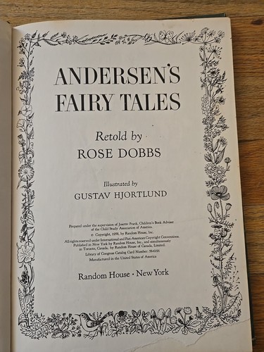 Vintage Märchen Kinderbuch Konvolut, Mutter Gans, Hans Christian Anderson, Grimms - Bild 4 von 22