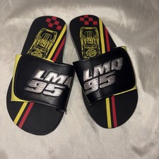 Kids 13 Disney Pixar Cars Lightening McQueen Slide On Shoes Sandals Clogs