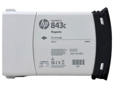 New Genuine HP 843C Magenta Pagewide XL Ink Cartridge 400ml C1Q67A