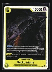 Gecko Moria OP14-104 The Azure Sea's Seven Super Rare Foil