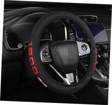 Leather Steering Wheel Covers Compatible with Silverado Ram Sierra 1500TLTT