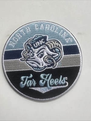 UNC North Carolina Tar Heels Vintage Embroidered Iron On Patch 2.5  X 2 