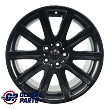 BMW E65 E66 Jante Arrière Noire Alliage 19" 10J ET:24 Rayons Étoile 95 6753242