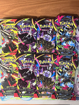 Pokemon TCG Mega Evolution: Pitch Black sleeved booster pack FULL ART SET x2