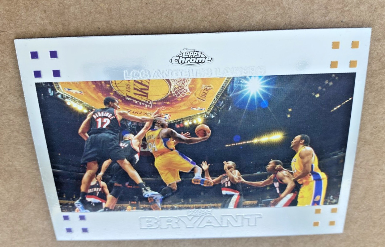 2007-08 Topps Chrome - Kobe Bryant #24 👑💎