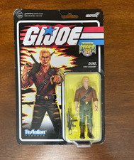 G.I. Joe Tiger Force DUKE First Sergeant Super7 3.75 ReAction Figure Wave 6 MOC