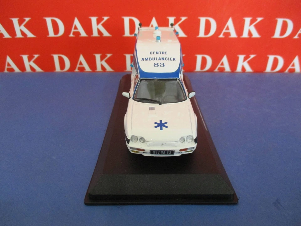 Die cast 1/43 Modellino Auto Ambulanza Citroen Ambulance Tissier 1986 - Immagine 3 di 4
