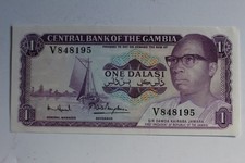 Mint condition Dalasi Gambia 1971-1987 banknote (42082)