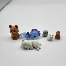 Assorted mini animal critter toy lot doll accessories dollhouse play toys