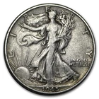 1945 Walking Liberty Half Dollar Fine/VF