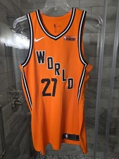 Jamal Murray 2018 NBA All Star Rising Stars Denver Nuggets Game Worn Jersey